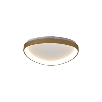 Plafón LED Dimable serie NISEKO II PLAFON TRIANGULAR Oro - 61.1x60.5x6.1h