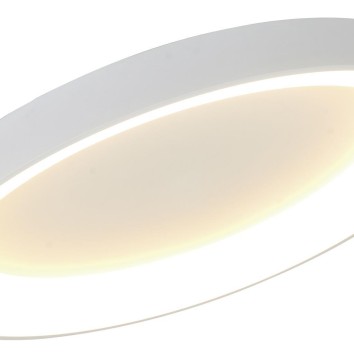 Plafón LED Dimable serie NISEKO II PLAFON REDONDO Blanco - 90x9.5h 2