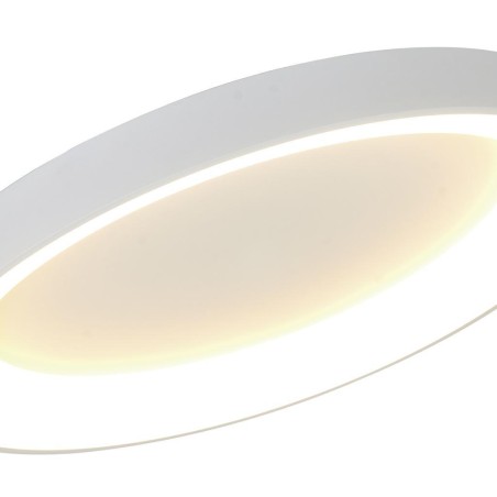 Plafón LED Dimable serie NISEKO II PLAFON REDONDO Blanco - 78x9.5h