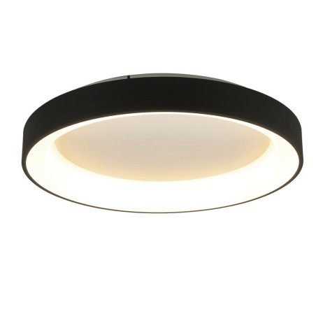 Plafón LED Dimable serie NISEKO II PLAFON REDONDO Negro - 90x9.5h