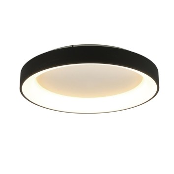 Plafón LED Dimable serie NISEKO II PLAFON REDONDO Negro - 78x9.5h