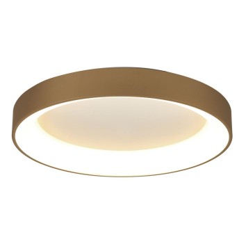 Plafón LED Dimable serie NISEKO II PLAFON REDONDO Oro - 90x9.5h