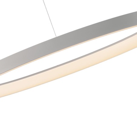 Colgante LED Dimable serie NISEKO II LAMPARA Blanco - 90x15-200h