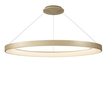 Colgante LED Dimable serie NISEKO II LAMPARA Oro - 90x15-200h