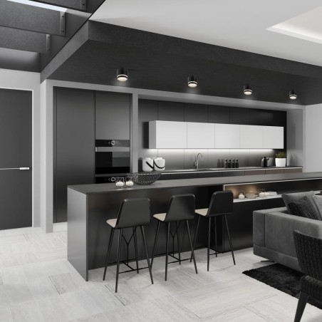 Superficie serie SPLIT Negro - 8.4x8h