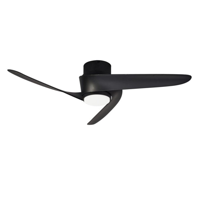 Plafón LED 24W Ventilador 30W serie ISLAND Negro - 102x21.5h Plafón LED 24W Ventilador 30W serie ISLAND Negro - 102x21.5h