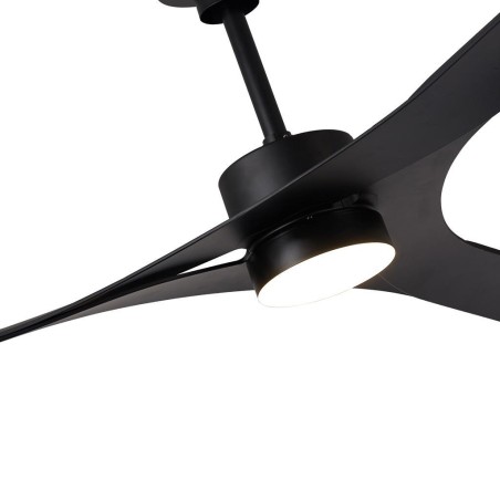 Plafón LED 30W Ventilador 35W serie THAI Negro - 122x31-43.5h