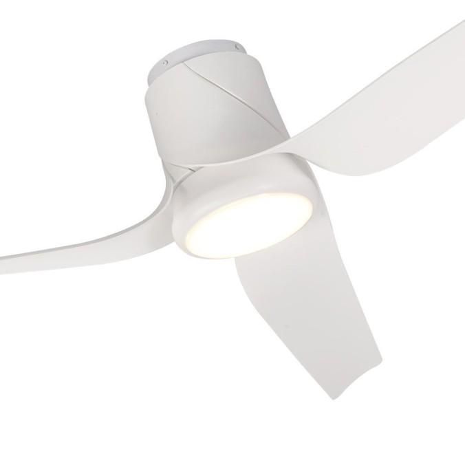 Plafón LED 30W Ventilador 35W serie USHUAIA Blanco - 133x28h