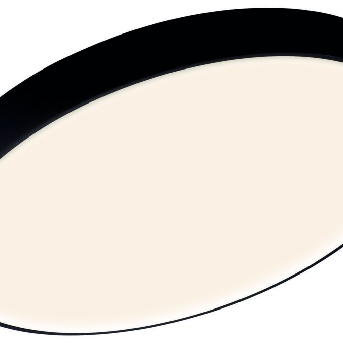 Plafón LED  50W Negro CCT serie CUMBUCO II Negro - 65x7h