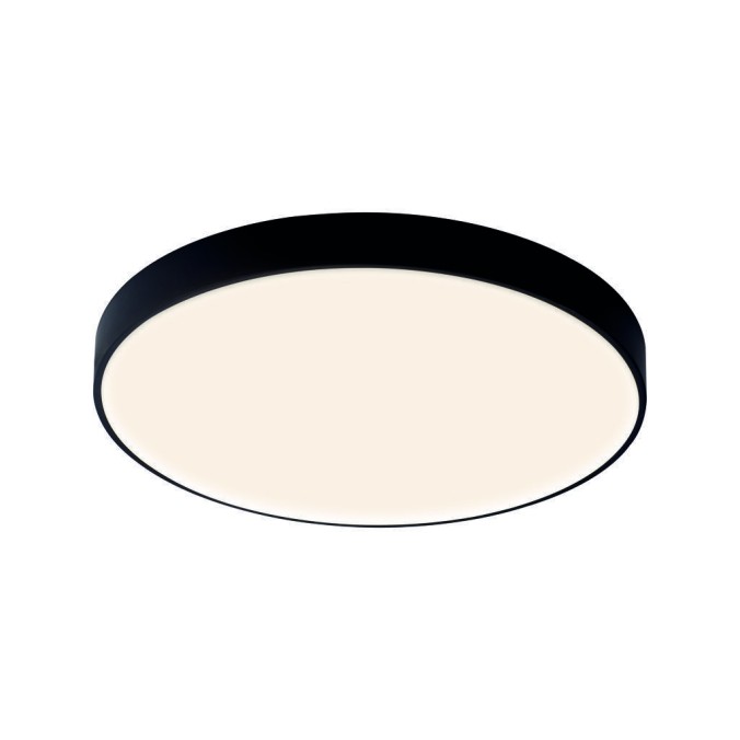 Plafón LED  50W Negro CCT serie CUMBUCO II Negro - 65x7h