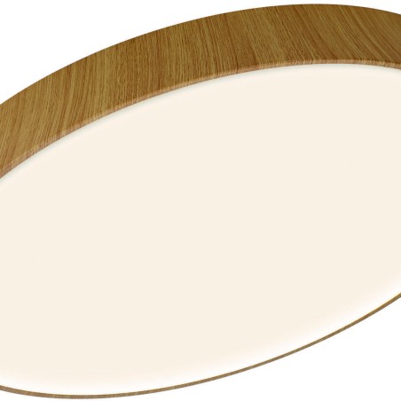 Plafón LED  50W Madera CCT serie CUMBUCO II Madera - 65x7h