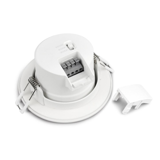 EMPOTRABLE BLANCO LED IP65 - 10W - CCT serie YUCATAN Blanco - 10.5x5.8h