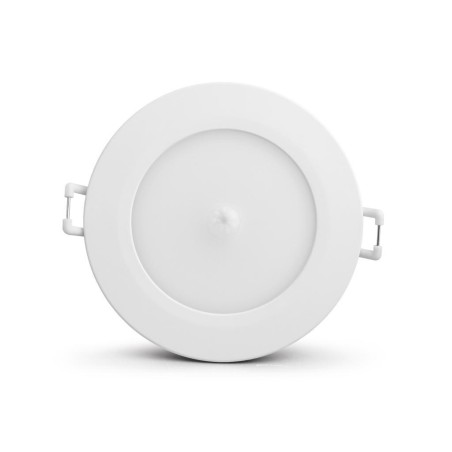 EMPOTRABLE BLANCO LED IP54 - 8W - CCT - PIR SENSOR serie YUCATAN Blanco - 10.5x5.8h