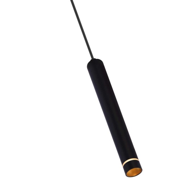 COLGANTE MINI GU10 NEGRO serie SPLIT Negro - 6.5x30-230h