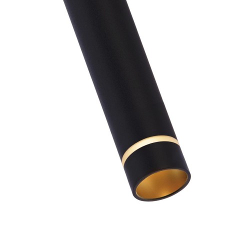 FOCO L MINI GU10 NEGRO serie SPLIT Negro - 4x30h