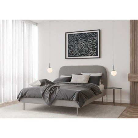 COLGANTE LED 9W 3000K NEGRO serie PUEBLA Negro - 12.5x34-200h