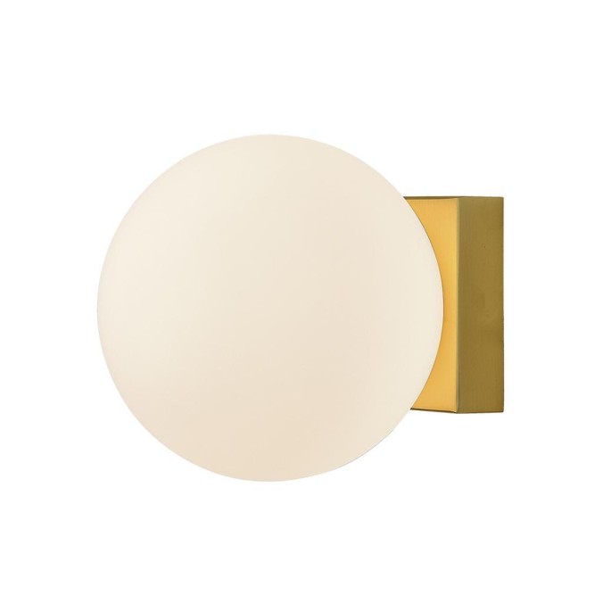PLAFON/APLIQUE LED 6W 3000K ORO SATINADO serie PUEBLA Oro Satinado - 14.2x12.5h