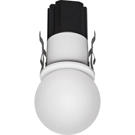Empotrable LED 7W IP44 2700K serie BEAD Blanco - 4.2x10.8h