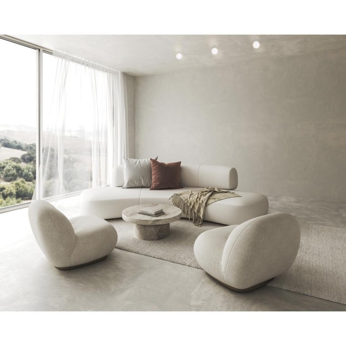 Empotrable LED 7W IP44 2700K serie BEAD Blanco - 4.2x10.8h