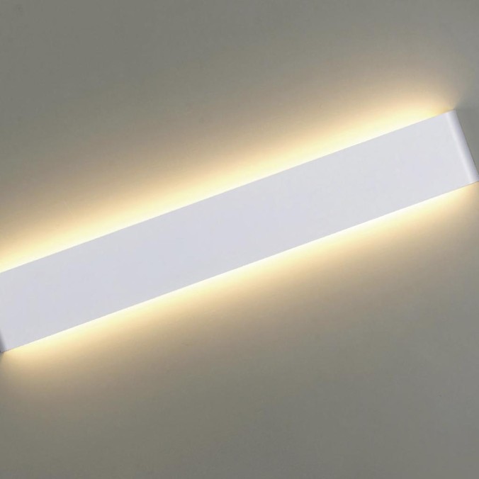 Aqlique LED 14W 3000K Blanco serie EGEO Blanco - 41x9x3.5h