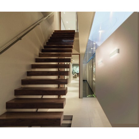 Aqlique LED 14W 3000K Blanco serie EGEO Blanco - 41x9x3.5h