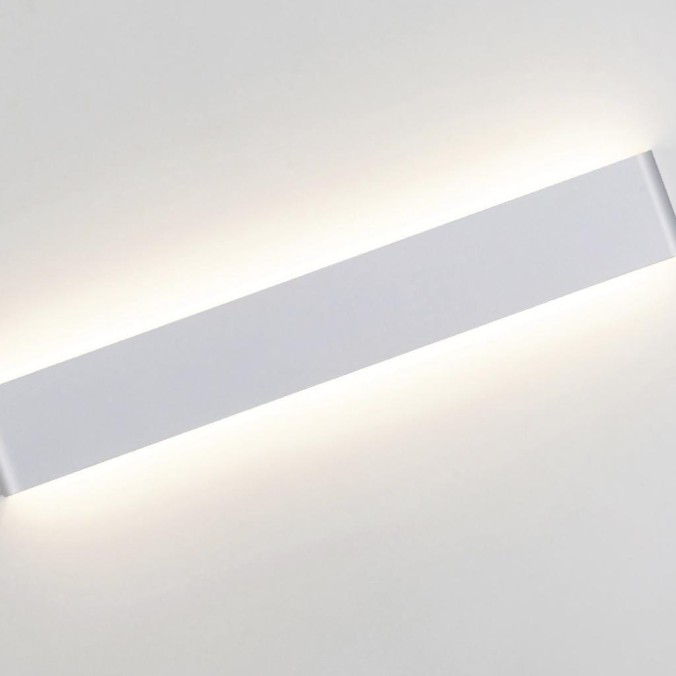 Aqlique LED 14W 4000K Blanco serie EGEO Blanco - 41x9x3.5h Aqlique LED 14W 4000K Blanco serie EGEO Blanco - 41x9x3.5h