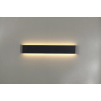 Aqlique LED 14W 2700K Negro serie EGEO Negro - 41x9x3.5h