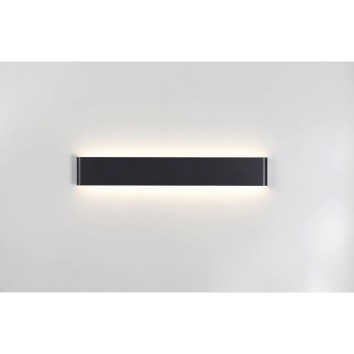 Aqlique LED 14W 3000K Negro serie EGEO Negro - 41x9x3.5h