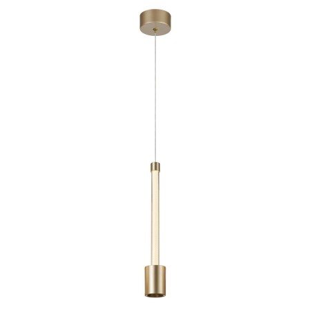 Colgante LED 7W 3000K serie FUGAZ Oro Pintura+Oro Rosa - 5.4x41-191h