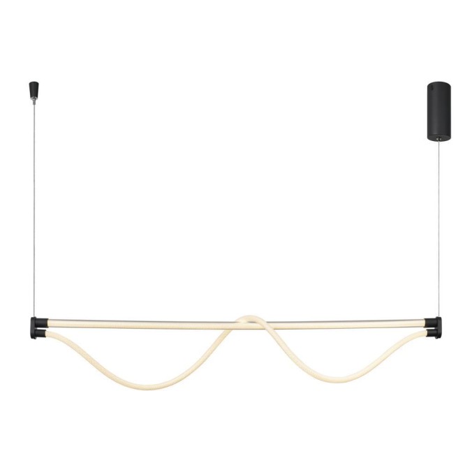 Lámpara LED 38W 3000K serie FUGAZ Negro - 146.5x8x38-238h