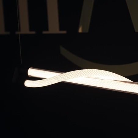 Lámpara LED 38W 3000K serie FUGAZ Oro Pintura - 146.5x8x38-238h