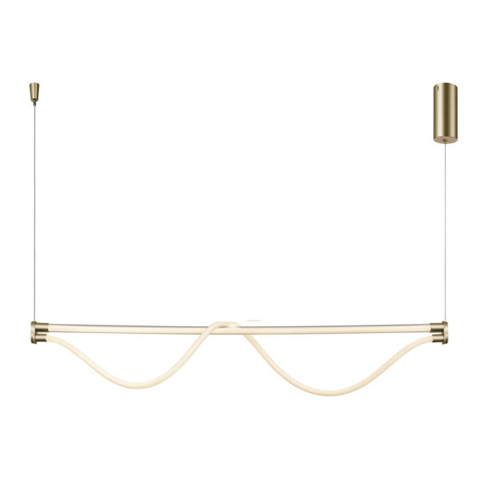 Lámpara LED 38W 3000K serie FUGAZ Oro Pintura - 146.5x8x38-238h