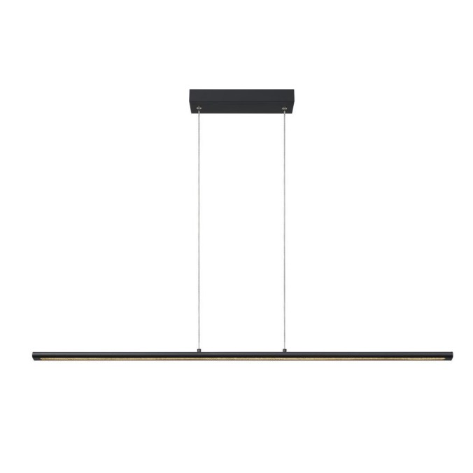 Lámpara LED 38W 3000K serie LINEAL Negro - 122x3.6x7-157h