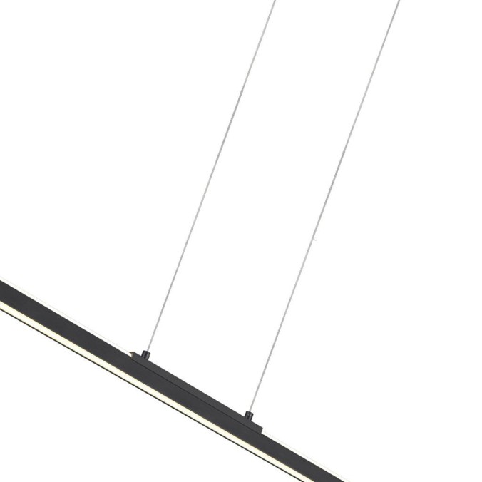 Lámpara LED 36W 3000K serie LINEAL Negro - 91.5x3x9-159h