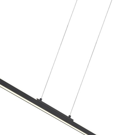 Lámpara LED 36W 3000K serie LINEAL Negro - 91.5x3x9-159h
