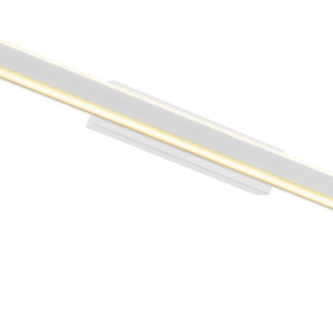 Plafón LED 22W 3000K serie LINEAL Blanco - 61.5x6.8x5h