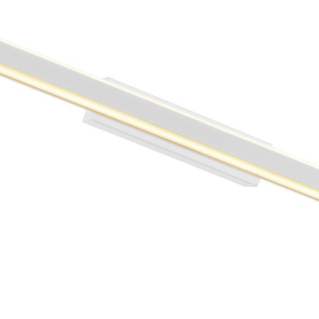 Plafón LED 22W 3000K serie LINEAL Blanco - 61.5x6.8x5h