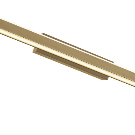 Plafón LED 22W 3000K serie LINEAL Oro - 61.5x6.8x5h