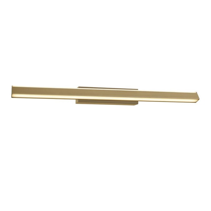 Plafón LED 22W 3000K serie LINEAL Oro - 61.5x6.8x5h