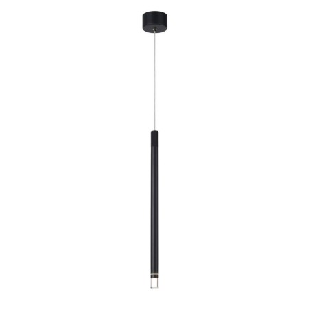Colgante LED 7W 3000K serie MOANA Negro - 2.5x4.5-204.5h