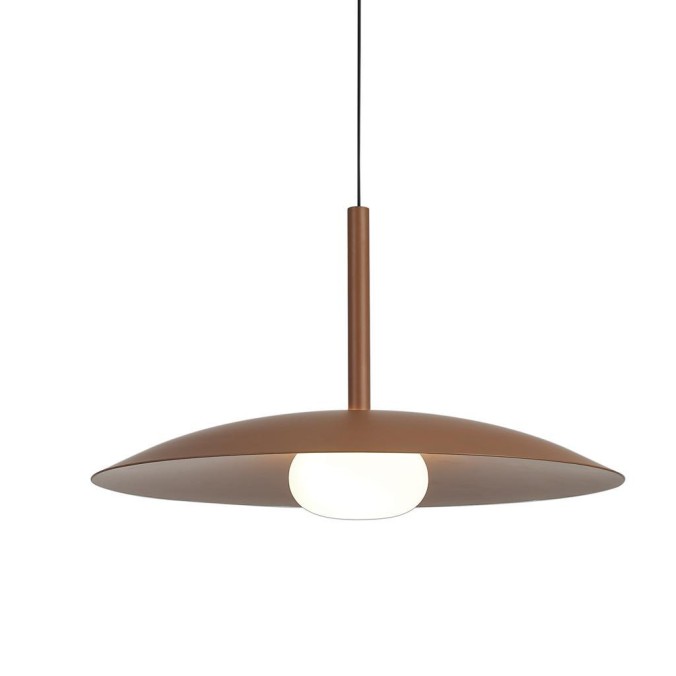 Colgante LED 12W 3000K serie LIDIA Café - 46x40-180h