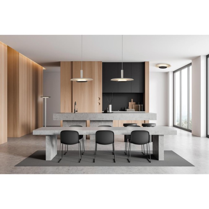 Lámpara LED 24W 3000K serie TINA White/Black - 56x34-200h