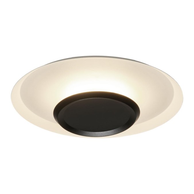 Plafón LED 24W 3000K serie TINA White/Black - 56x8.5h