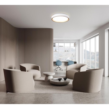 Plafón LED 55W GOLD serie VERONA Oro - 50x8.2h