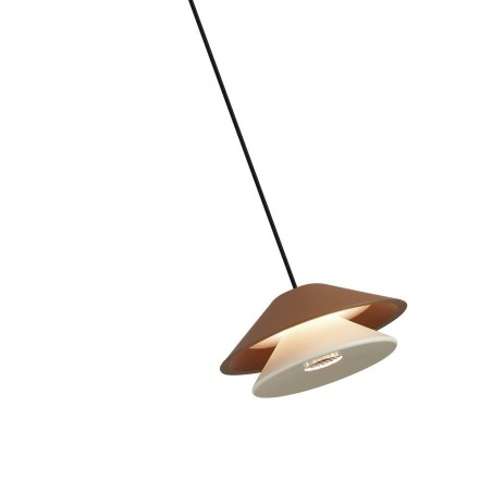 Colgante LED serie PICCOLA Marrón - 13x50-180h