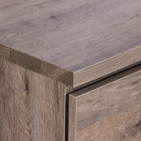 Comoda estilo escandinavo nordico roble 3 cajones