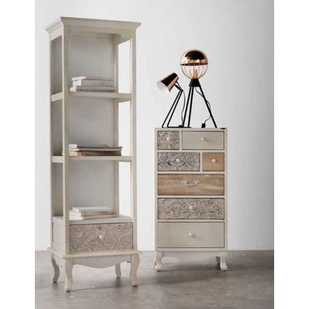 Sinfonier romántico 50x99cm madera abeto y mdf