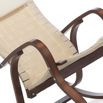 Mecedora estilo colonial 61x92cm en pino y abedul 2