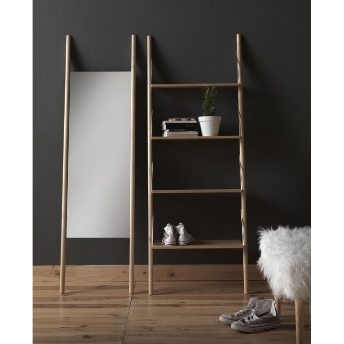 Espejo de pié 46x170cm madera abedul