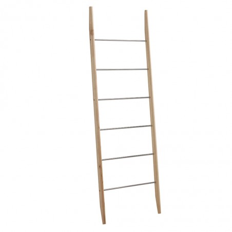 Escalera perchero 55x170cm madera abedul
